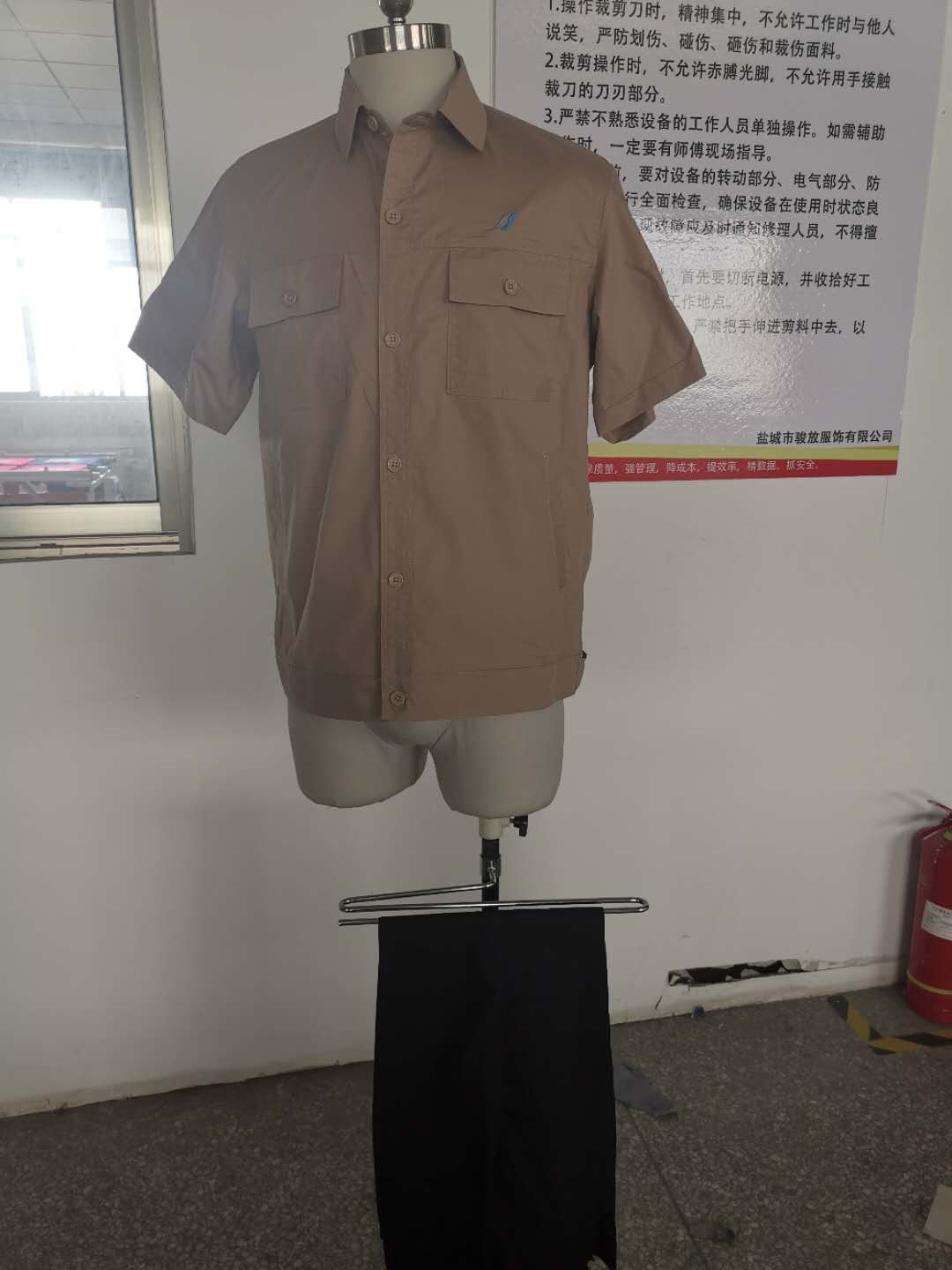 非得办公牛仔工作服春秋长袖工作服短袖工作服定做样衣